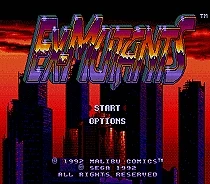 

Ex Mutants Game Cartridge Newest 16 bit Game Card For Sega Mega Drive / Genesis System
