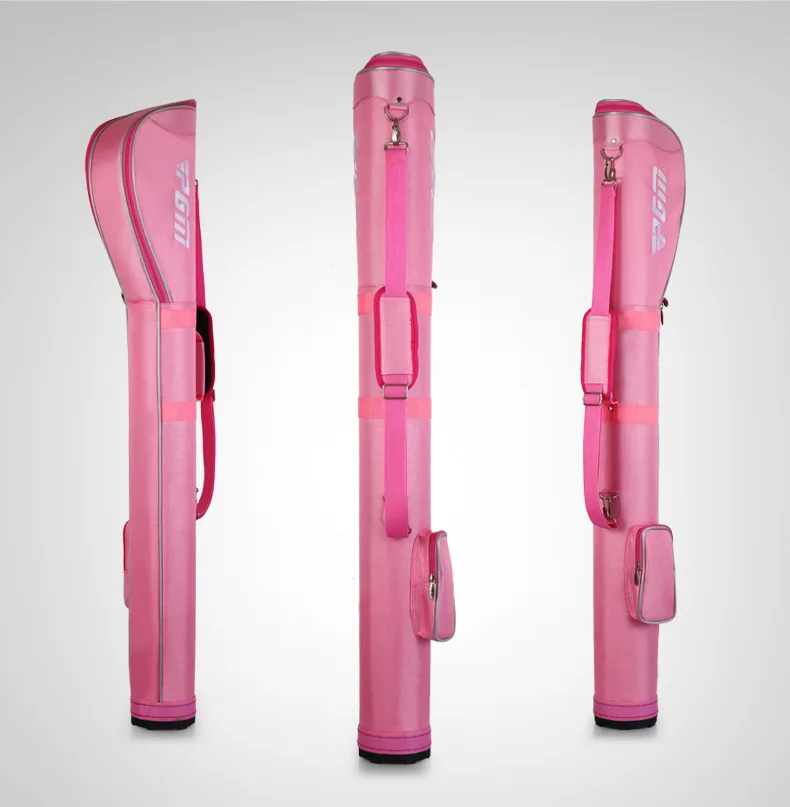 Pgm QIAB001 الصف pu حامل بندقية حقيبة الرجال والنساء مصمم جلدية جولف الحقيبة sacoche أوم golfbag الصندوق المحمولة المياه مقاومة