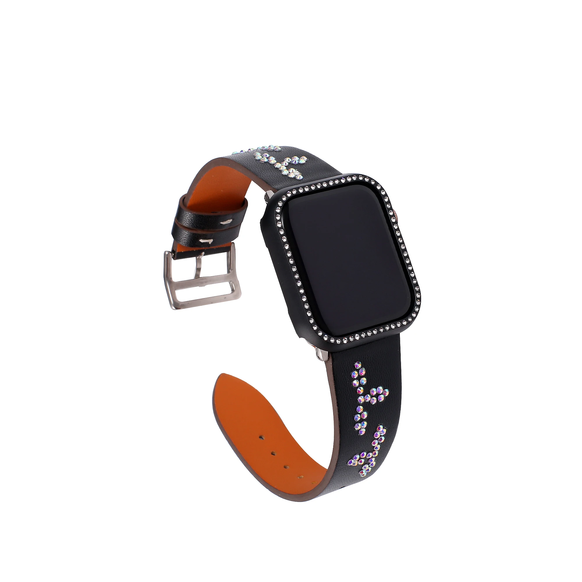 

Genuine leather loop strap for apple watch 4 band 42mm 38mm watchband for iwatch belt 44mm 40mm 3/2/1 accessories