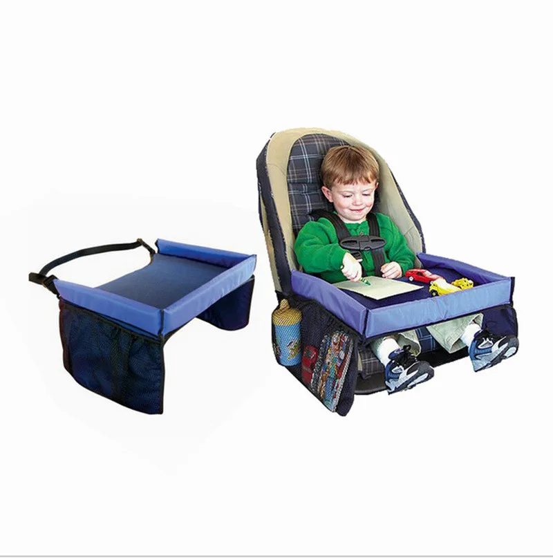 4 цвета водонепроницаемый стол автомобильное сиденье лоток для хранения детские игрушки младенческой держатель для коляски для детей