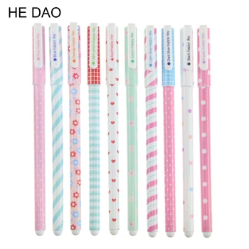 

10 Pcs/lot Kawaii Cartoon Colorful Gel Pen Set Cute Korean Stationery Pens For Writting Office School Supplies Gift