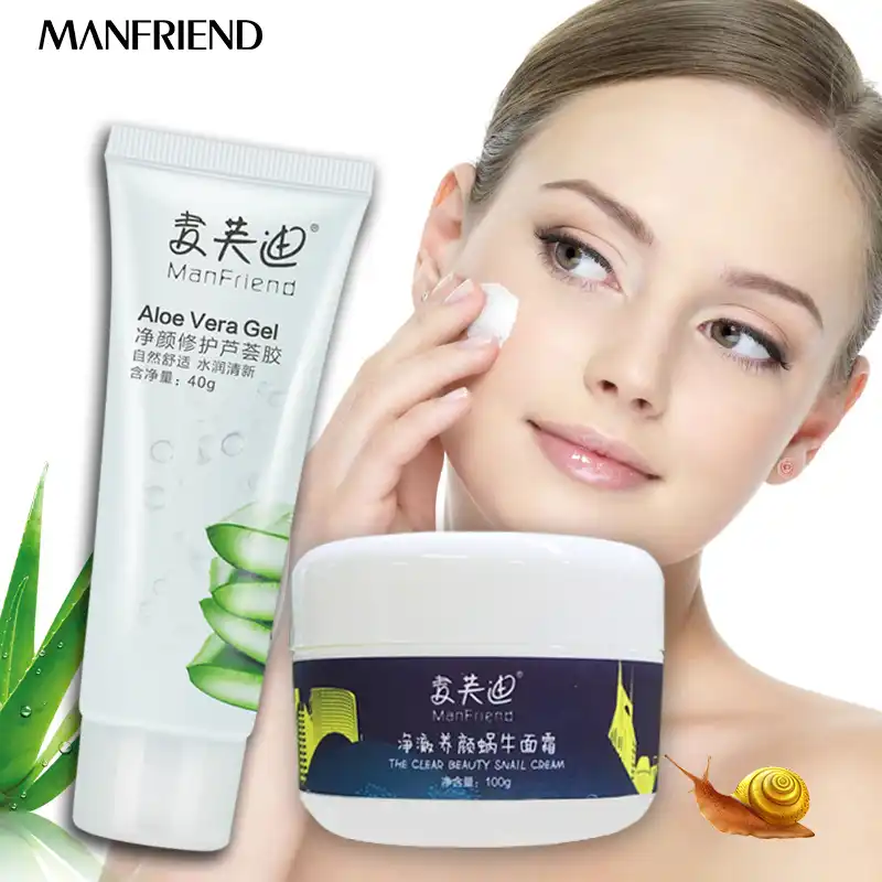 snail cream with aloe vera