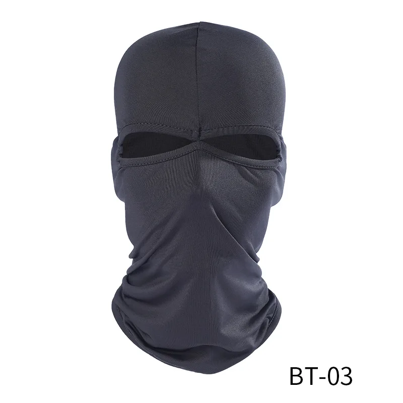 Full Face Cover Masks Men Three 3 Hole Balaclava Knit Hat Winter Stretch Snow Mask Beanie Hat Cap New Black Warm Face Masks