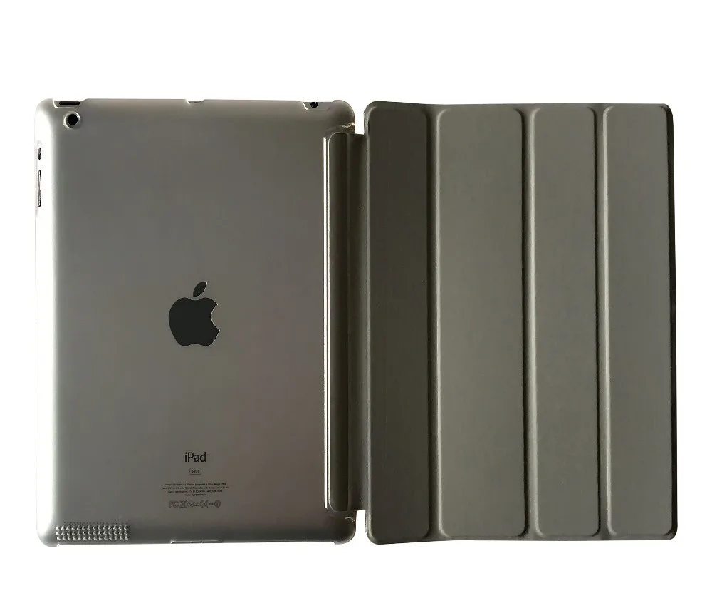 Чехол для iPad 2 iPad 3 iPad 4 YRSKV PC жесткий+ умный чехол из искусственной кожи с функцией автоматического сна ультра тонкий чехол для планшета для iPad 2/3/4