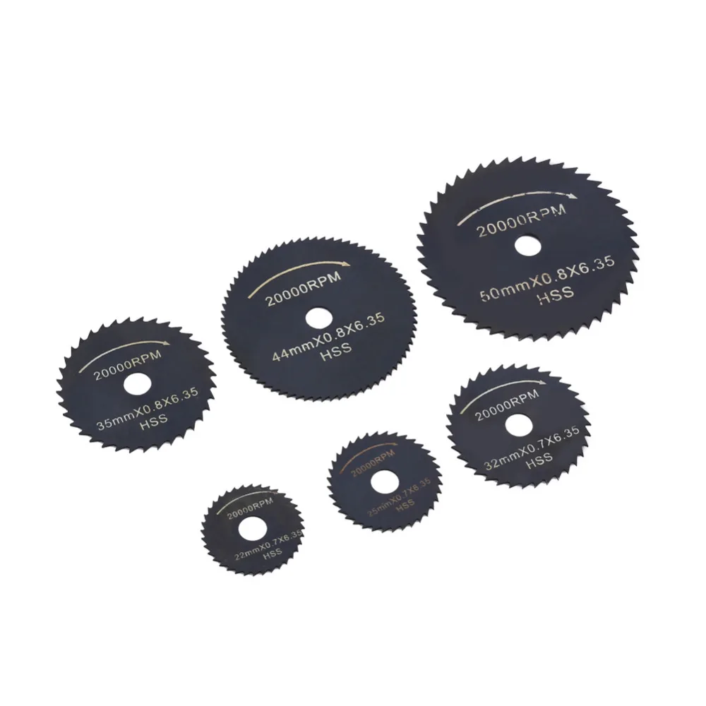 HSS Mini Circular Saw Blades Set Round Saw Cutting Disc Power Tools for