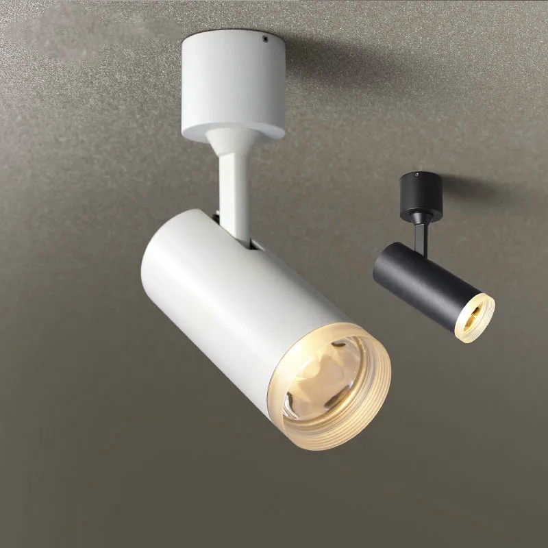 Eusolis Ac85v-240v белый/черный 7 Вт/9 Вт Focos Led Techo поверхностного монтажа светодиодный