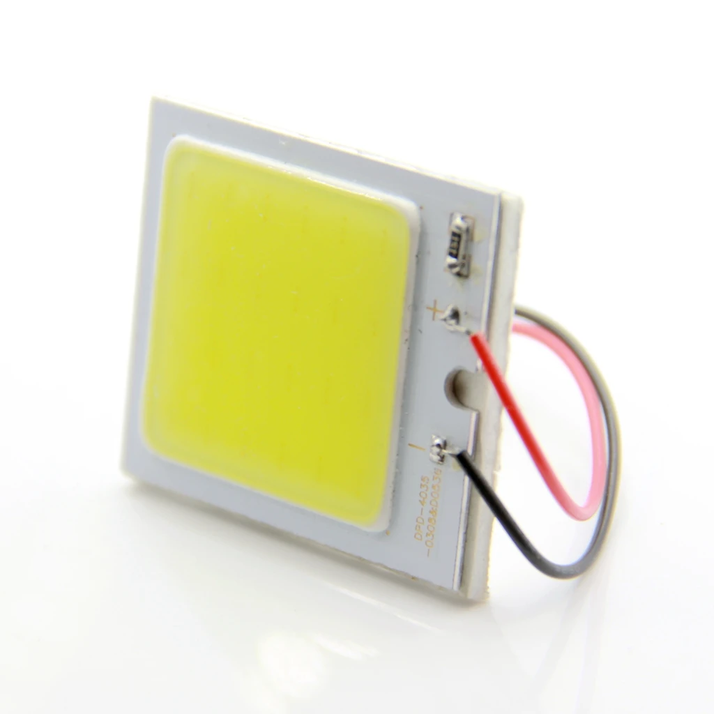 Wholesale 2pcs Panel White Interior Lights 24SMD COB LED Car Interior