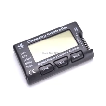 Verificador de capacidade da bateria digital li po li ion ni, medidor de célula, versão 7, função equilibradora CellMeter-7