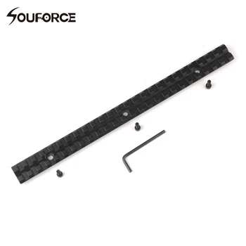 

257mm Alumium Alloy Picatinny Rail 25 Slots for Scope and Flashlight Mount