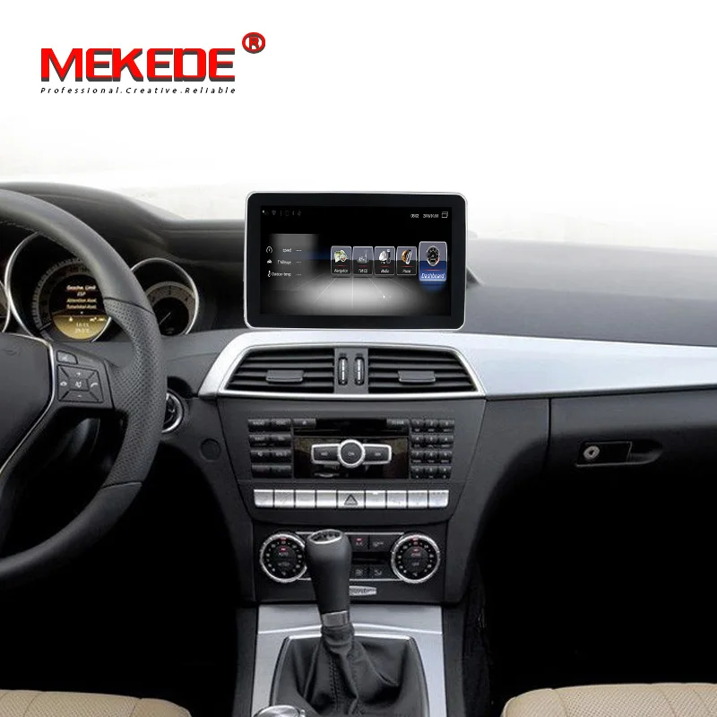 MEKEDE 4G LTE 3 ГБ ОЗУ " Android 7,1 автомобильный мультимедийный плеер для Benz C-Class W204 S204 2011-2013 wifi BT поддержка 4G sim-карты
