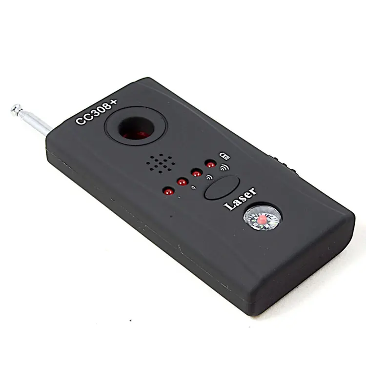 Camera Hidden Finder Anti Spy Bug Detector CC308 Mini Wireless Signal GSM GPS Device Privacy Blocker Radio Scanner Rf Spyfinder