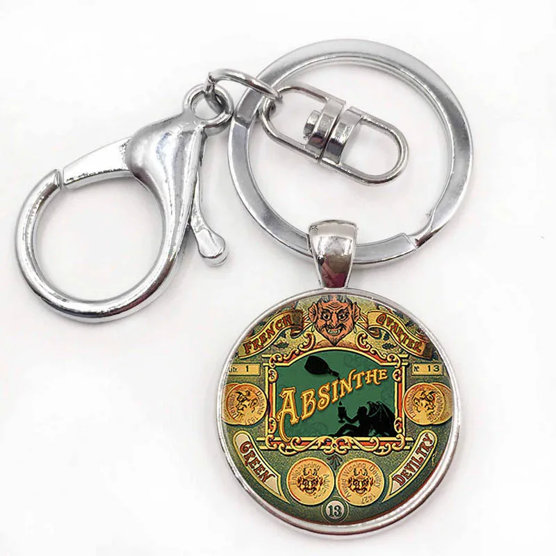 10silver keychain.