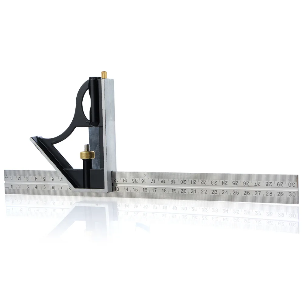 Combination Square 300mm Diy Tools Accurate Level W// 300mm Steel Blade