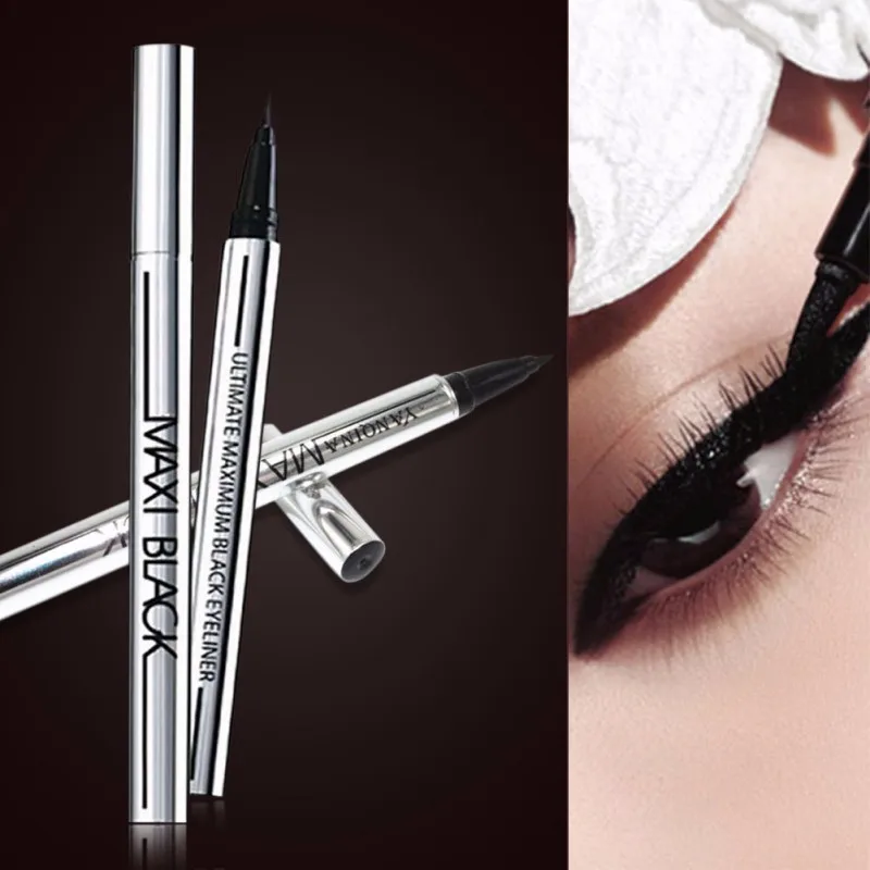 1 шт. пикантные жидкая подводка Водонепроницаемый Eye Liner Make Up Черный Красота косметический Лидер продаж