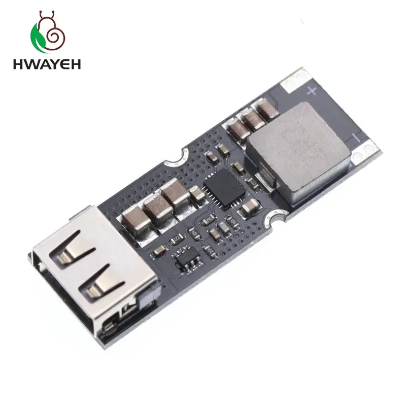 

Single Cell Lithium Battery Boost Power Module Board 3.7V 4.2V Liter 5V 9V 12V USB Mobile Phone Fast Charge QC2.0 QC3.0 TPS61088
