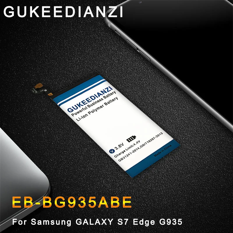 

GUKEEDIANZI Phone Battery EB-BG935ABE For Samsung GALAXY S7 Edge G9350 G935FD SM-G935F Battery 3600mAh +Power Bank For S7 Edge