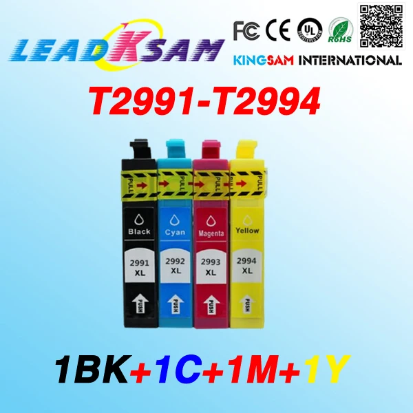4x 29xl T2991 T2992 T2993 T2994 Compatible Ink Cartridge For Printer Xp