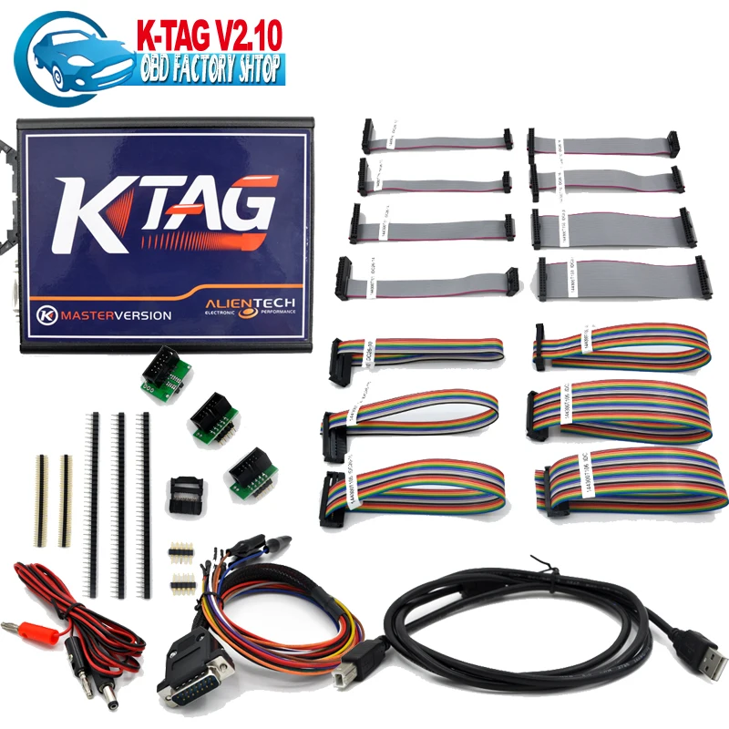 free shipping 2016 newest KTAG K TAG ECU Programming Tool Master V2.10