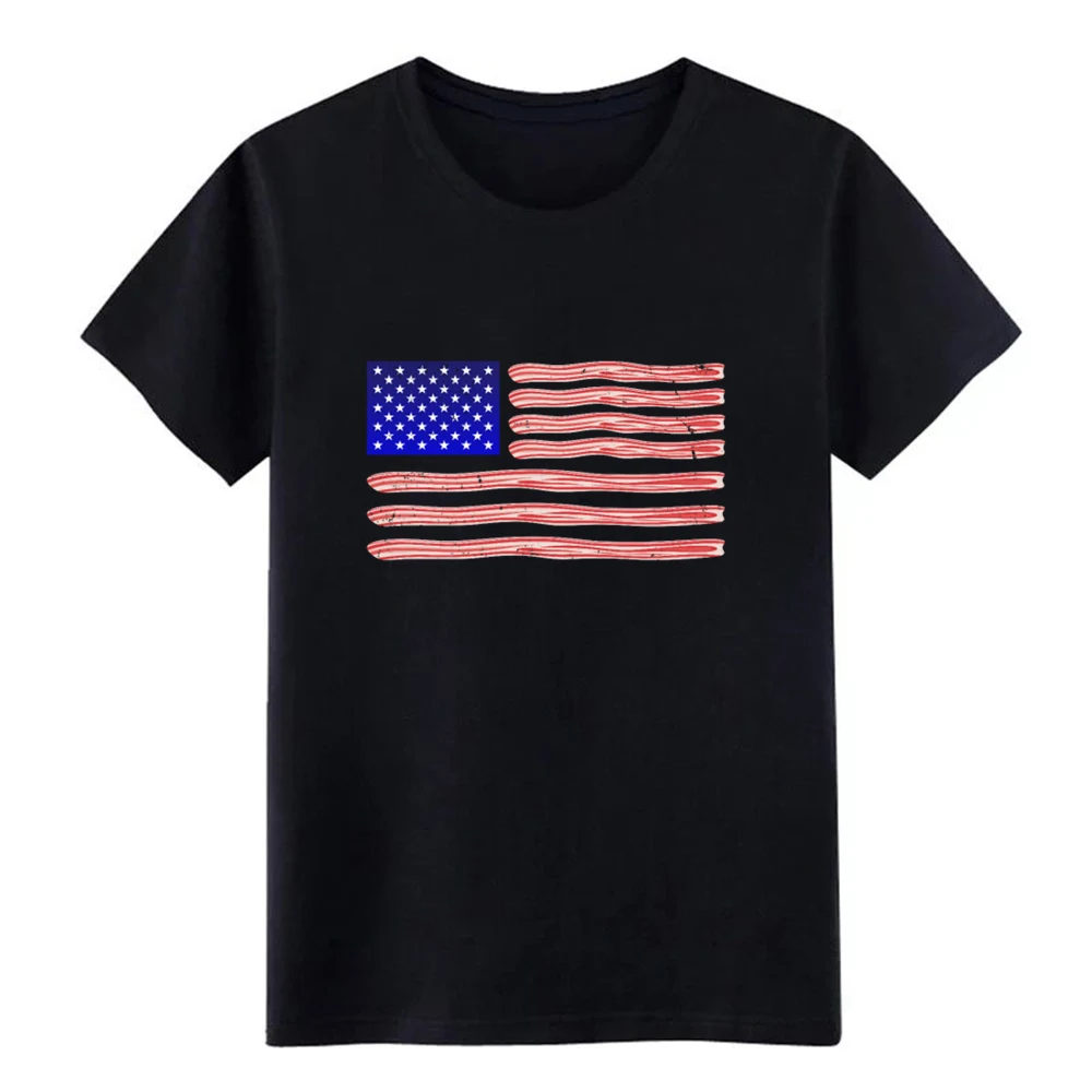 

United States of Bacon Keto Diet Fourth of July t shirt Customized cotton size S-3xl Clothes Fitness Humor Family shirt