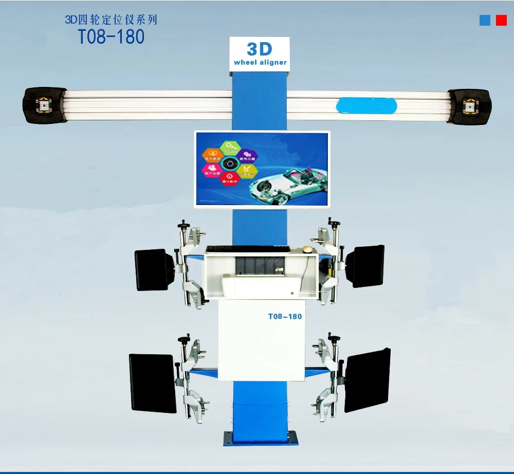 

High Accuracy 3D Wheel Alignment Machine wheel aliger with 32 feet LCD TV
