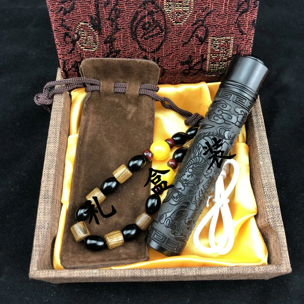 USB зарядка двойная дуга Зажигалка черная сандаловая деревянная электронная