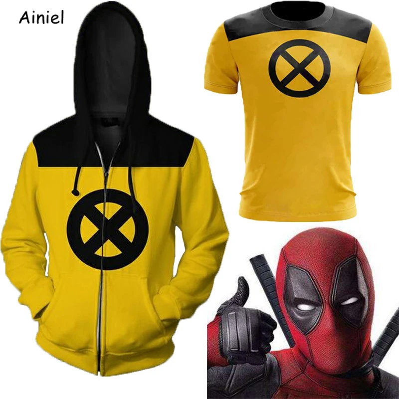 casaco deadpool com capuz