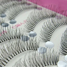 50 пар длинный крест натуральные накладные ресницы искусственные ресницы Объемные ресницы наращивание ресниц для женщин девушек