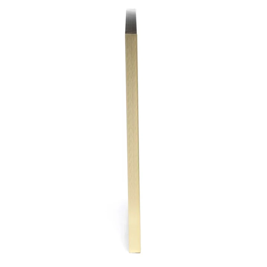 Picture Frame Metal Golden Photo Frame Classic Minimalist Desktop Decor 9x13 13x18 21x30cm Pleixglass Inside Certificate photo frame