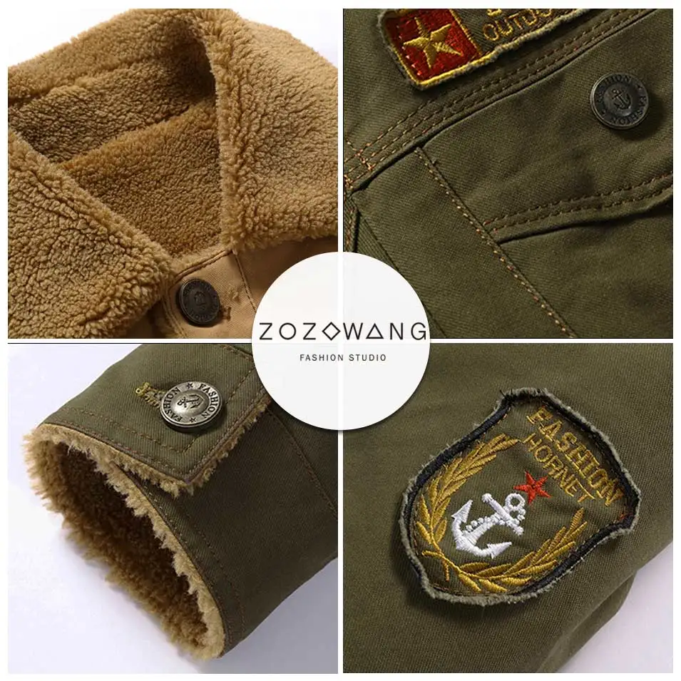 Zozowang solid short Turn-down Collar Single breasted brushed keep warm autumn winter jacket men fashion casual winter coat men Zozowang solid short Turn-down Collar Single breasted brushed keep warm autumn winter jacket men fashion casual winter coat men