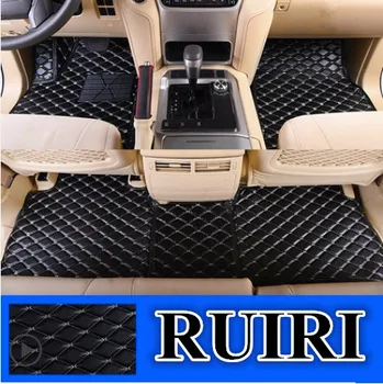 

Good quality! Custom special floor mats for Toyota Land Cruiser 100 5 seats 2007-1998 waterproof durable carpets,Free shipping