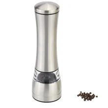 Manual de Acero Inoxidable portátil BARBACOA Cocina Condimento Pimienta Especias Sal Mill Grinder Muller Herramienta Abrasiva