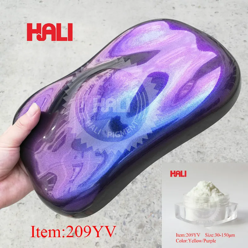 [209OB] Chameleon pigment Nail Chameleon Pearl Powder Set Nail Art Glitters Kit Manicure Tips Decoration Automotive Crafts 10g
