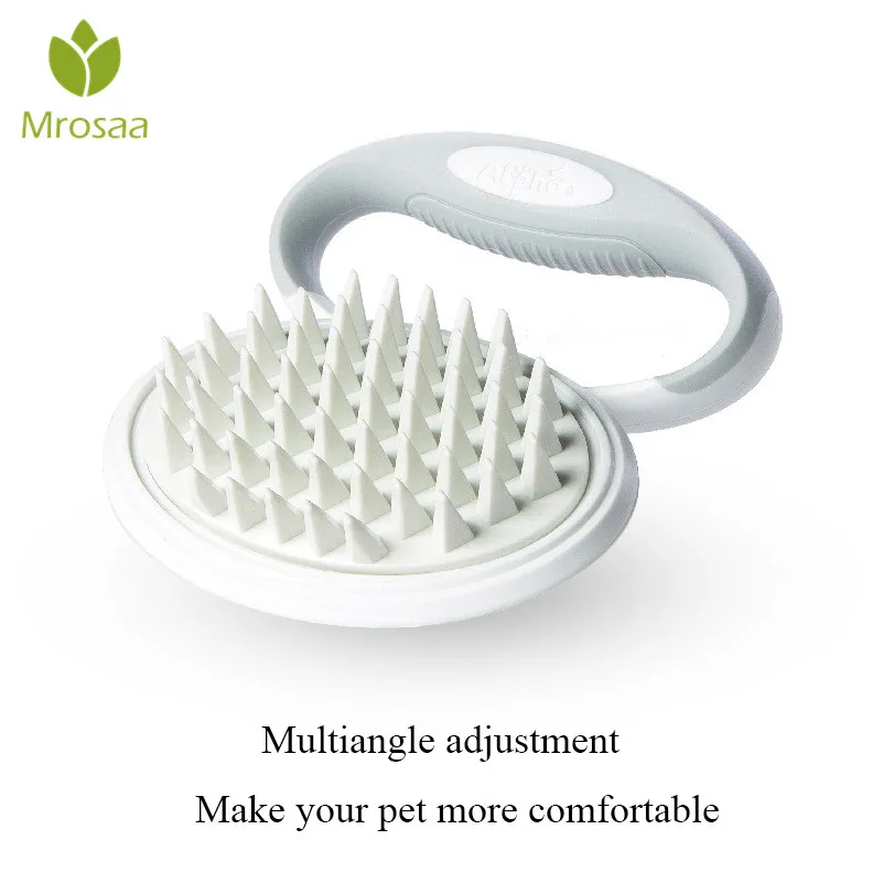 Hot Cat Hair Massage Combs Adjustable Cat Dog Brush Grooming Tools Soft