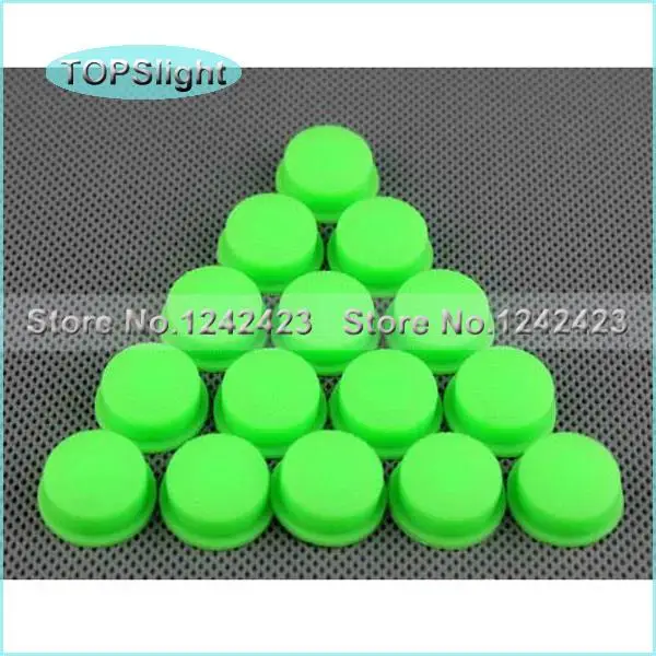

5PCS 15mm*8mm Silicone On/off Switch Cap 15x8mm protective Switch cap Green Fluorescent silicone boot Flashlight Electronic DIY