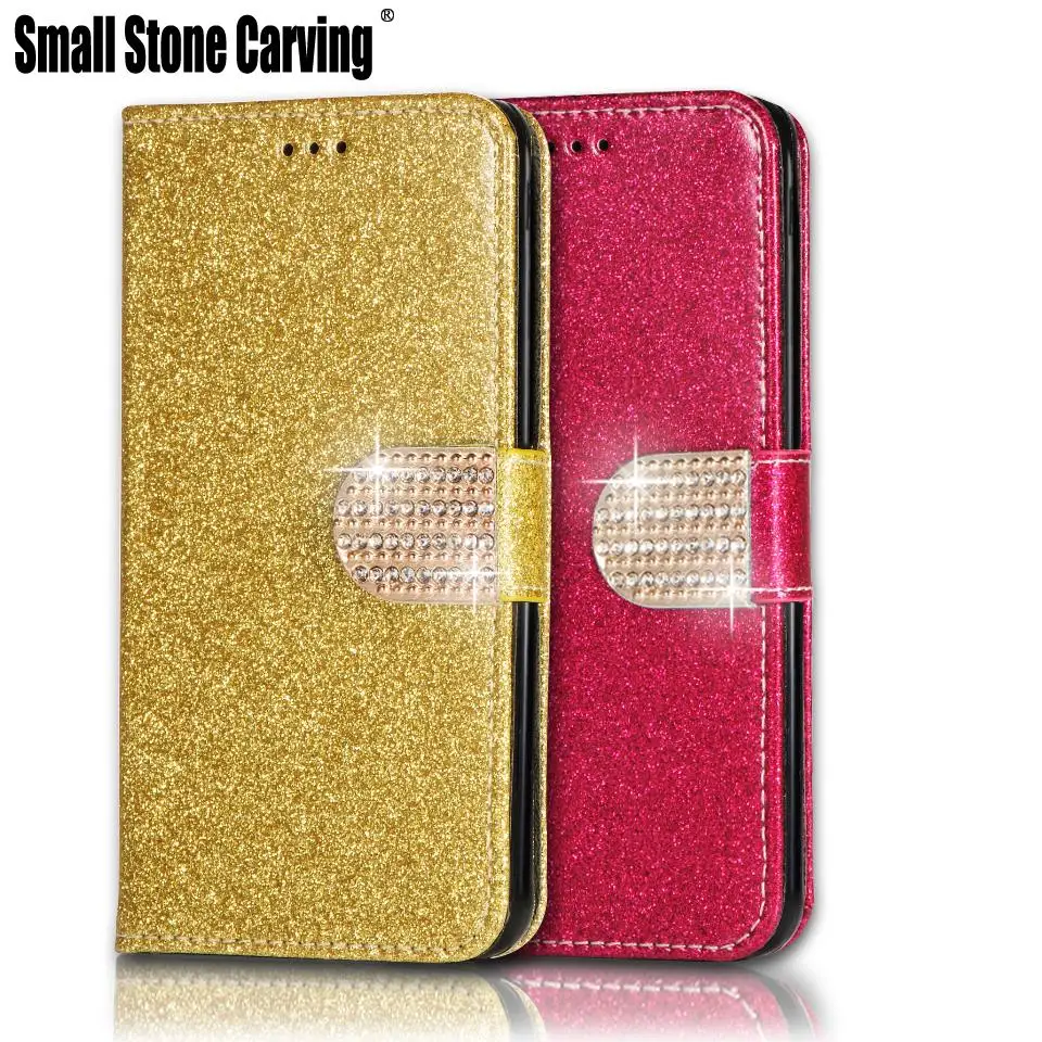 For Xiaomi Mi 8 case for Xiaomi Mi 8 SE Case soft silicone Glitter leather flip cases For Xiaomi Mi8 SE case cover + Card Holder