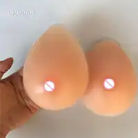 300g 32A 34A 36AA small silicone fake breasts for mastectomy bra implant realistic soft artificial forms for man cosplay