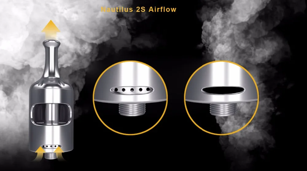 Aspire Nautilus 2s tank 2.6ml2ml Vaporizer Atomizer Top filling Nautilus 2s MTL tank use Nautilus bvc coils vs nautilus 2 tank 01 (8)
