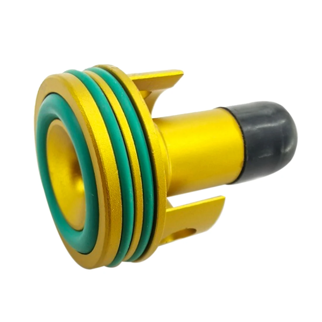 

MODIKER Updated Aluminum Cylinder Head and O Ring Air Seal Nozzle for JM 8/9/10/Qidian Gearbox - Golden