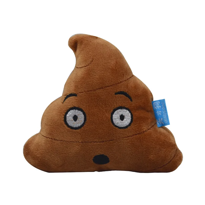 Игрушка для домашних животных моделирование Poop флисовые пищащие игрушки для собак молярные зубы плюшевые табуреты товары для домашних собак