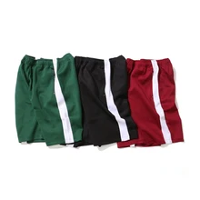 Мужские Ретро спортивные штаны модные спортивные штаны для бега боковые полосатые брюки мужские повседневные пляжные брюки мужская одежда Harajuku