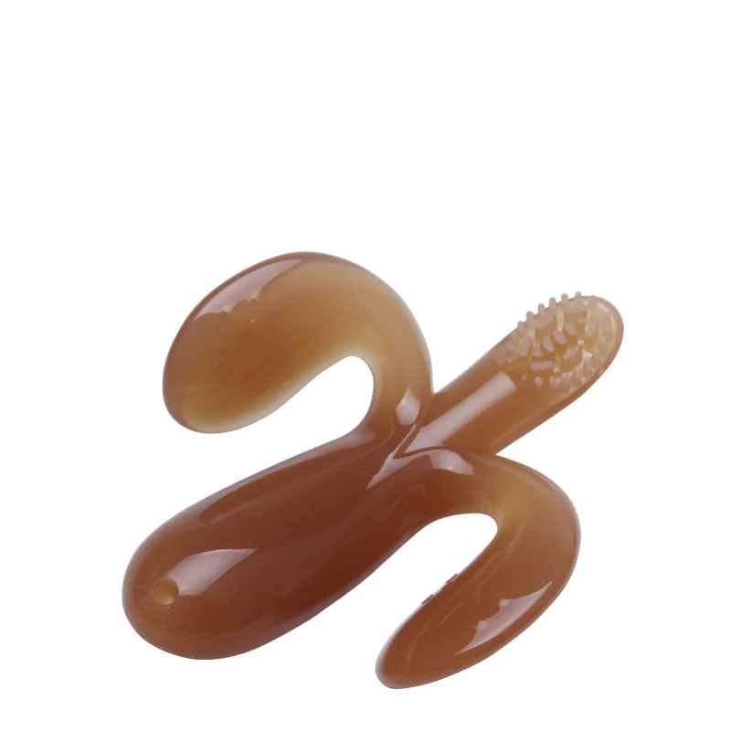 High Quality Sea Turtle Toothbrush Environmentally Safe Soft Silicone Baby Teether Teething Kids Teether Children Toothbrushs