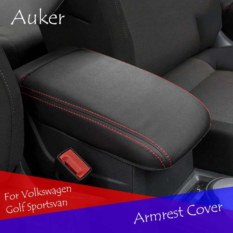 Чехол для консоли VW golf sportsvan 2016 2017 2018 чехол подлокотника коврик подкладка подушки
