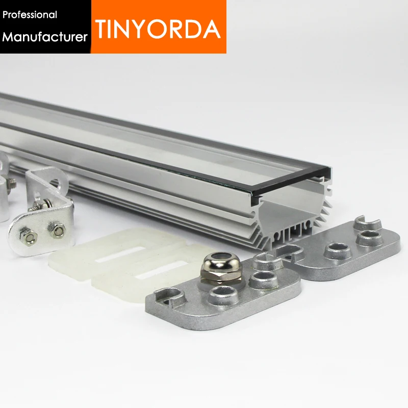  Tinyorda TWH5730 5Pcs (1M Länge) 36W 48W LED Wash Wand Licht Gehäuse Flutlicht passt 36mm PCB [Prof