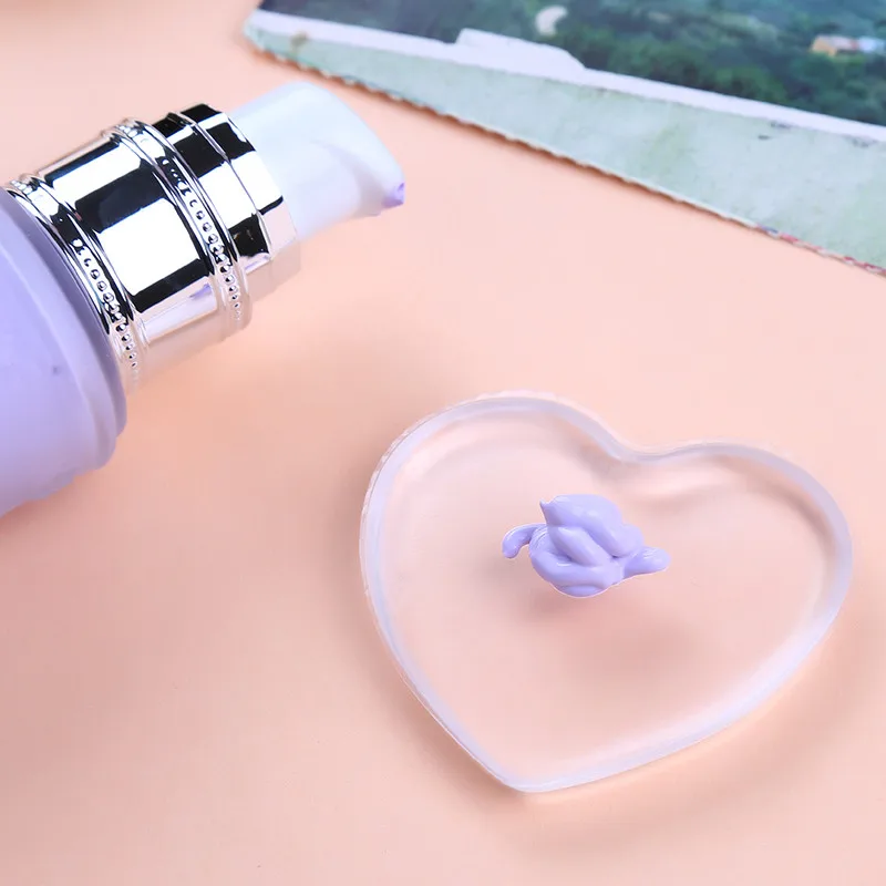 

Jelly Puff Do Not Eat Powder Wash Face Puff Makeup Puff Foundation BB Cream Essence Transparent Silicone 50*