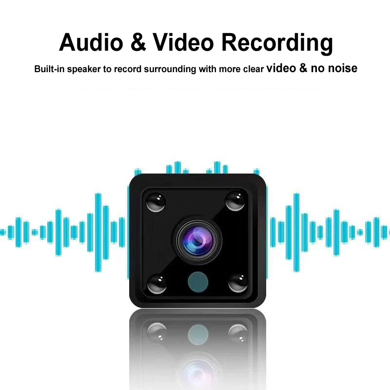 FHD 1080P Mini Camera WiFi DVR Sport DV Recorder with Night Vision Small Action Camera with WIFI Hotspot Audio & Video Recording_9