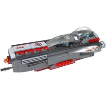 New Space series Star Wars Milky Way frigate Kits robot Building Blocks scale models Block Brick