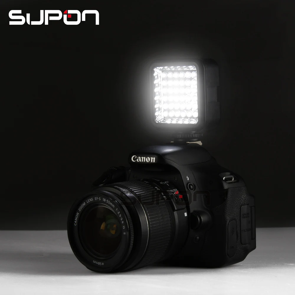 Supon 36 DSLR камера светодиодный светильник видео с батареей смартфон Vlog заполняющий светильник на камеру студийный светильник для фотосъемки