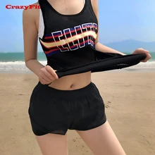 Для женщин Фитнес жилет Йога майка женщина тренажерный зал спортивные тренировки сетки отверстие без рукавов дышащая быстросохнущая полиэстер черный Бег