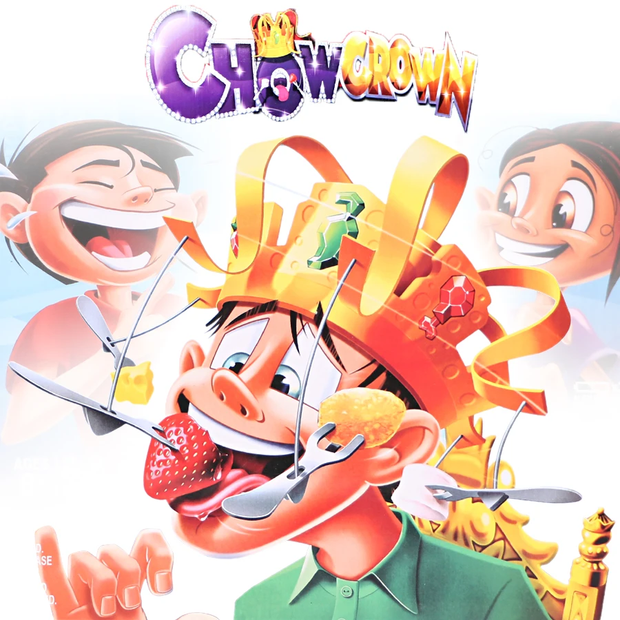 Chow Crown семейная настольная игра вечерние головоломки игрушка съесть спиннинг закусок до того, как музыка остановится родитель-ребенок Взаимодействие подарок для игры