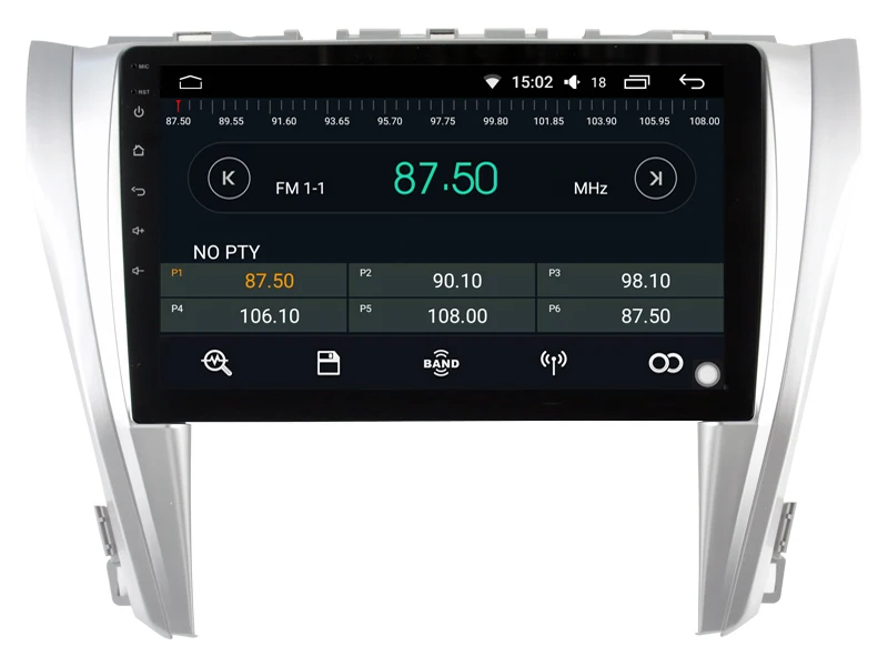 Excellent WITSON Android 8.0 10.2" Big Screen  CAR DVD GPS For TOYOTA CAMRY 2015-2017 GPS NAVIGATION CAR DVD SYSTEM CAR RADIO 1